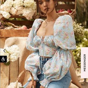 House of CB Millicent Top BNWT